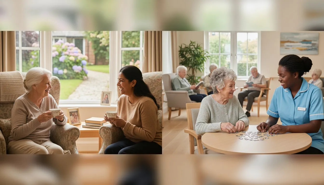 Live-in Care vs Care Home Pros and Cons: A Complete 2026 Comparison
